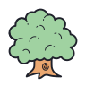 Logo strony: drzewo dębu